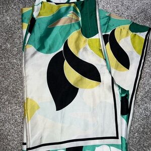 Zara Multicolor Patterned Trousers